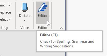 Microsoft Editor checks grammar and more in documents, mail, and the.
